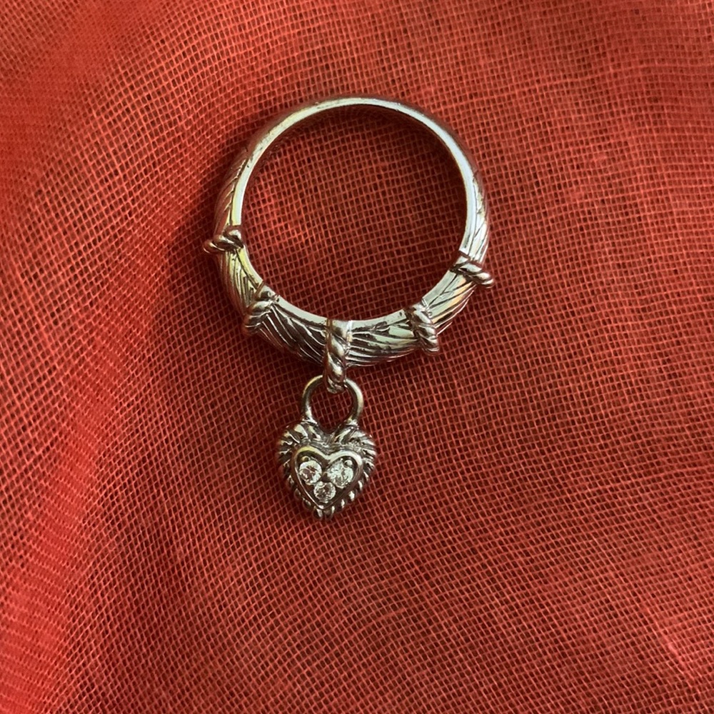 Sterling Silver Judith Ripka Ring. ✨